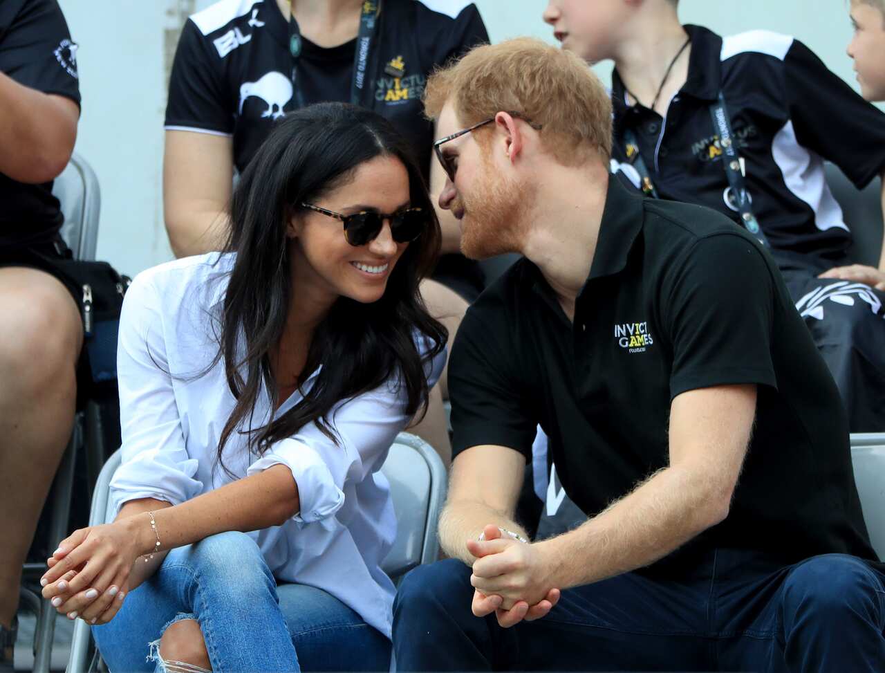 Prince Harry and Meghan Markle.