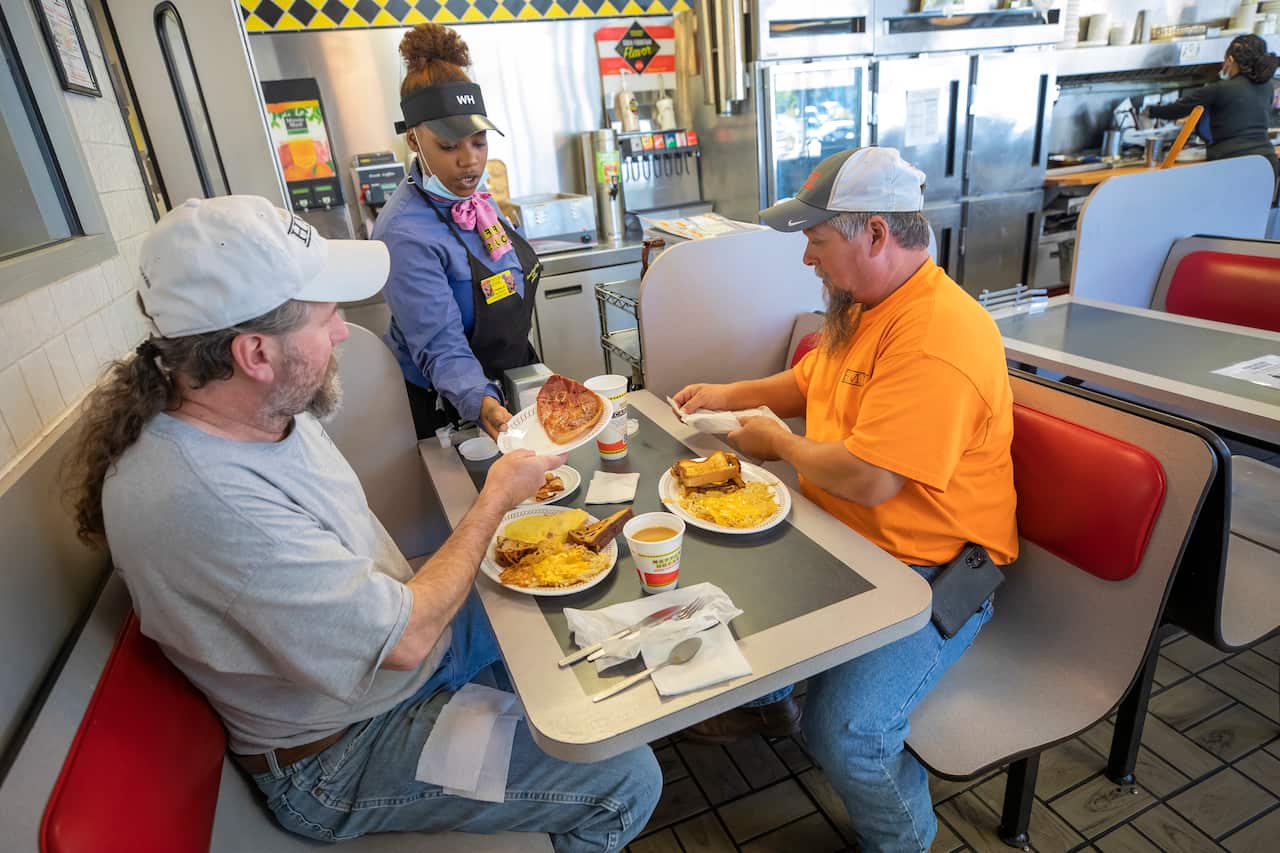 Georgia Governor orders allowed for the reopening of inside dining restaurants.