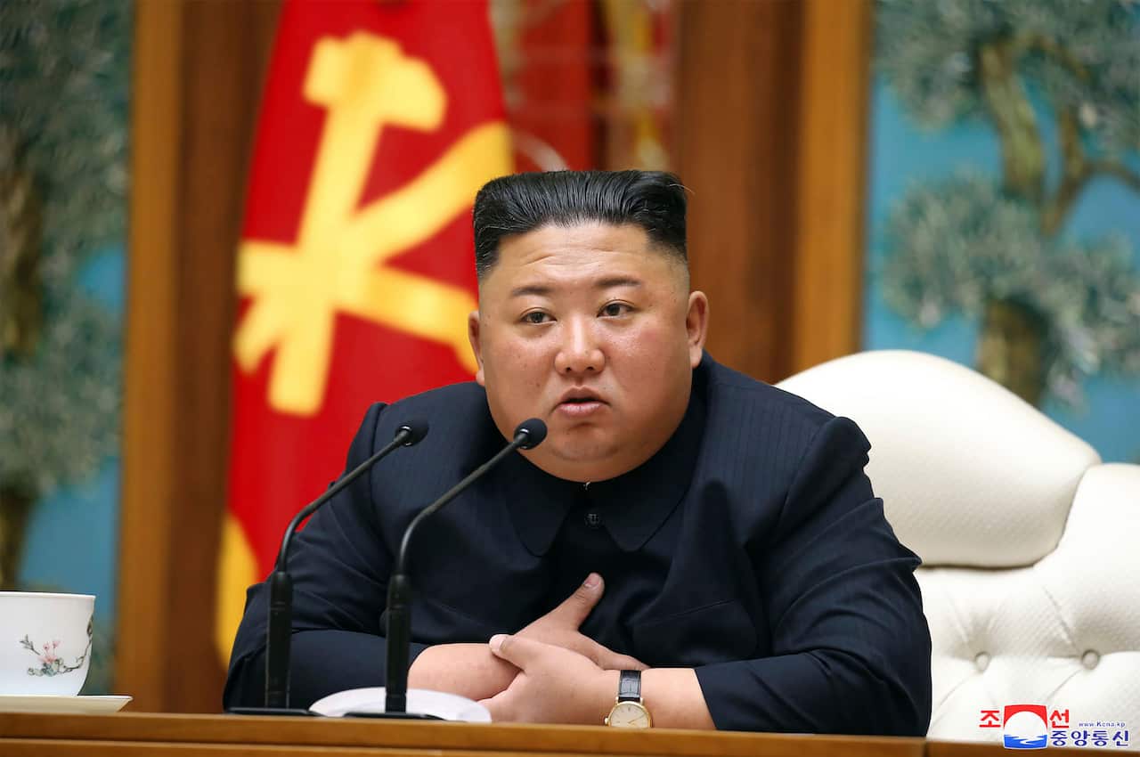 A file photo of North Korean leader Kim Jong-un.