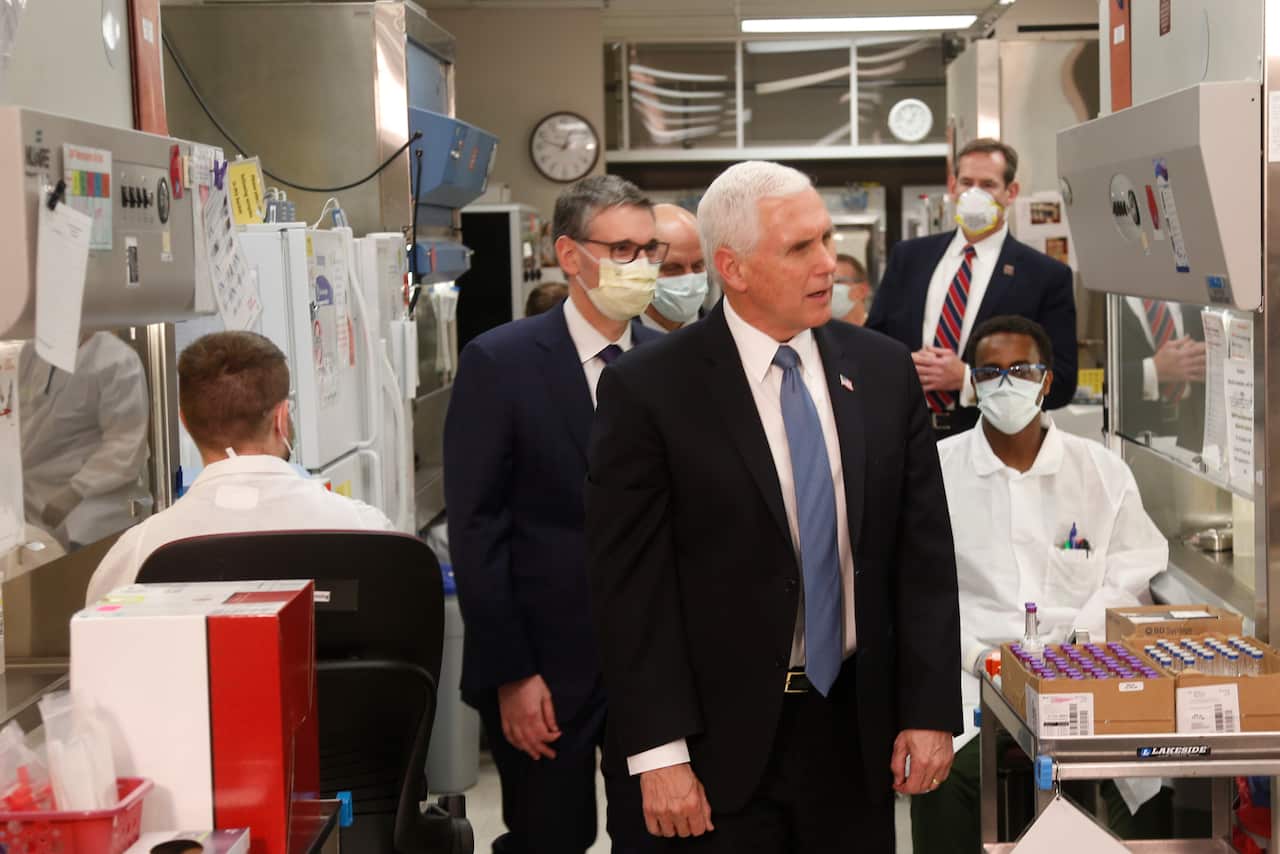 A senior staff member to US Vice President Mike Pence has been infected with coronavirus. 