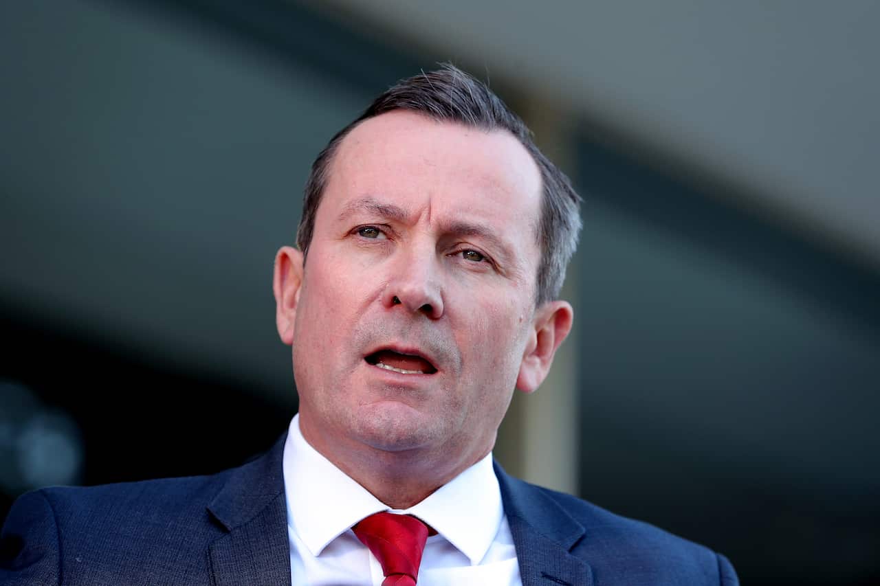 Western Australia Premier Mark McGowan. 
