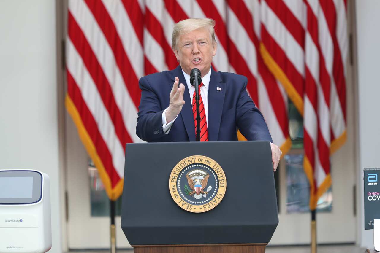 US President Donald Trump has unloaded on former president Barack Obama. 