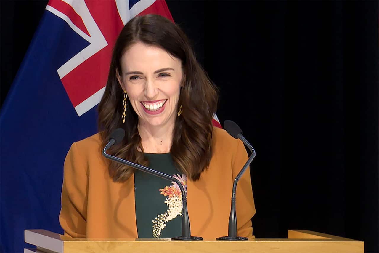 New Zealand Prime Minister Jacinda Ardern.