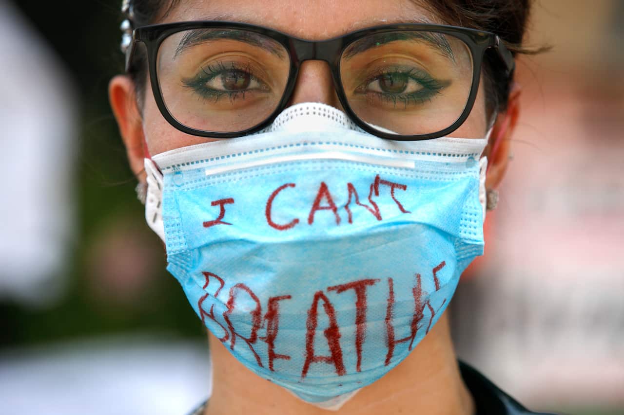 Protesters have filled the streets of major US cities for two weeks.