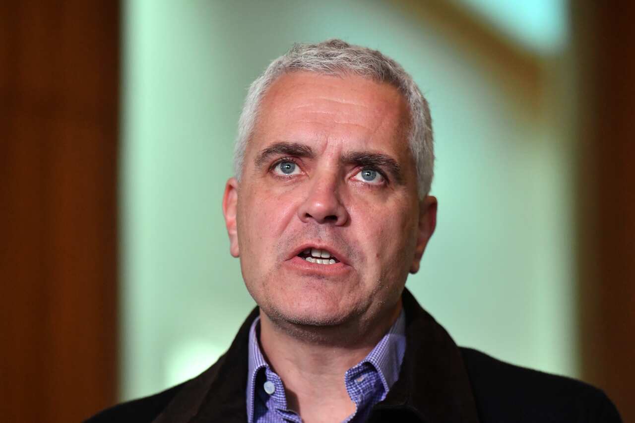 Transport Workers Union (TWU) National Secretary Michael Kaine.