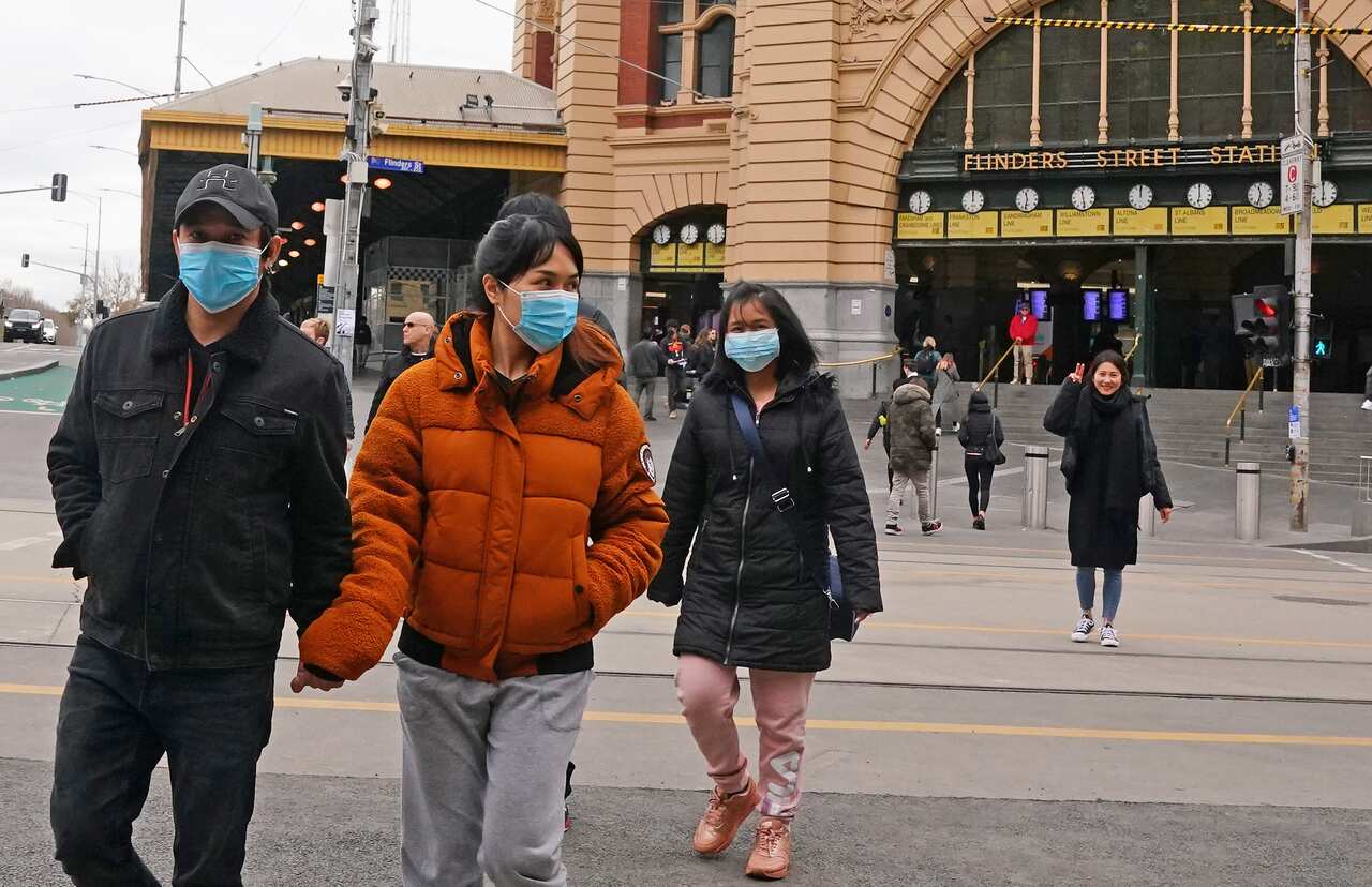 Victoria has now made it mandatory to wear masks in public within coronavirus hotspots. 