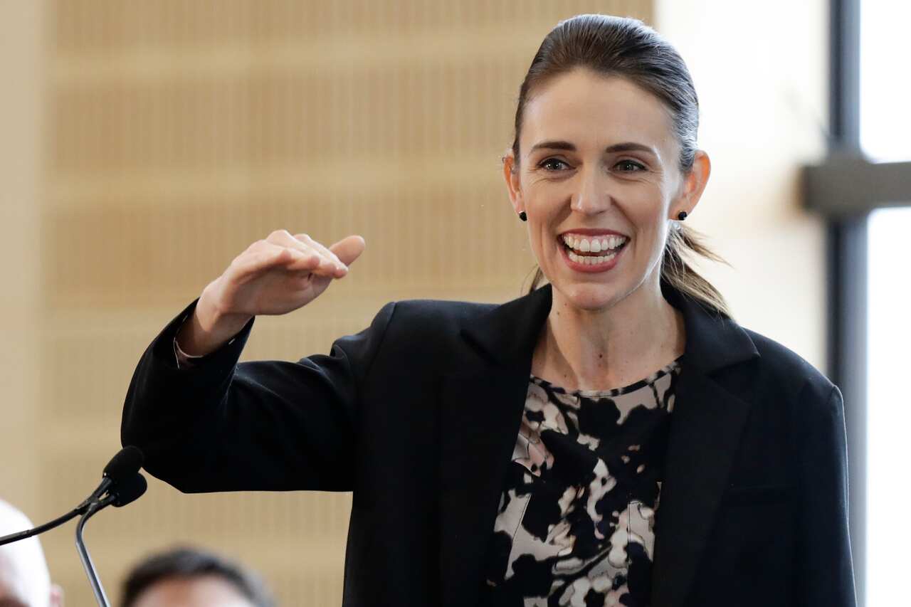 New Zealand Prime Minister Jacinda Ardern.