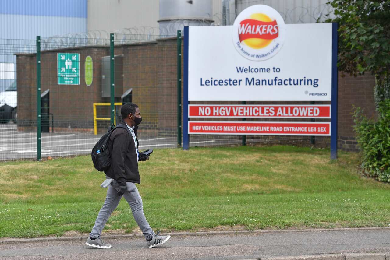 The Walkers crisp factory in Leicester after the company confirmed that there have been 28 positive cases of Covid-19 at the site.. Picture date: Wednesday July 1, 2020. See PA story HEALTH Coronavirus. Photo credit should read: Jacob King/PA Wire