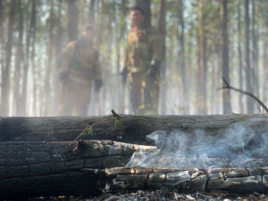 Natural fire in an unnamed location in the the Republic of Sakha (Yakutia), in the northeastern part of Siberia, Russia.