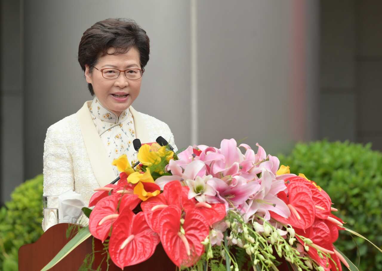 Hong Kong Chief Executive Carrie Lam is among 11 pro-China officials sanctioned by US.