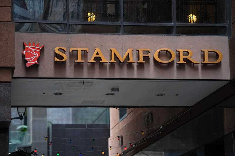 The Stamford Plaza Hotel on in Melbourne