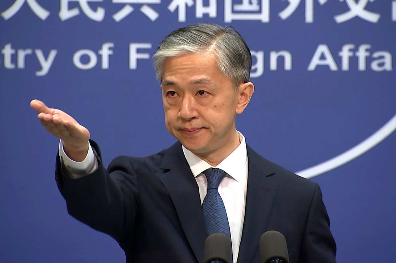 Foreign ministry spokesperson Wang Wenbin on Wednesday.