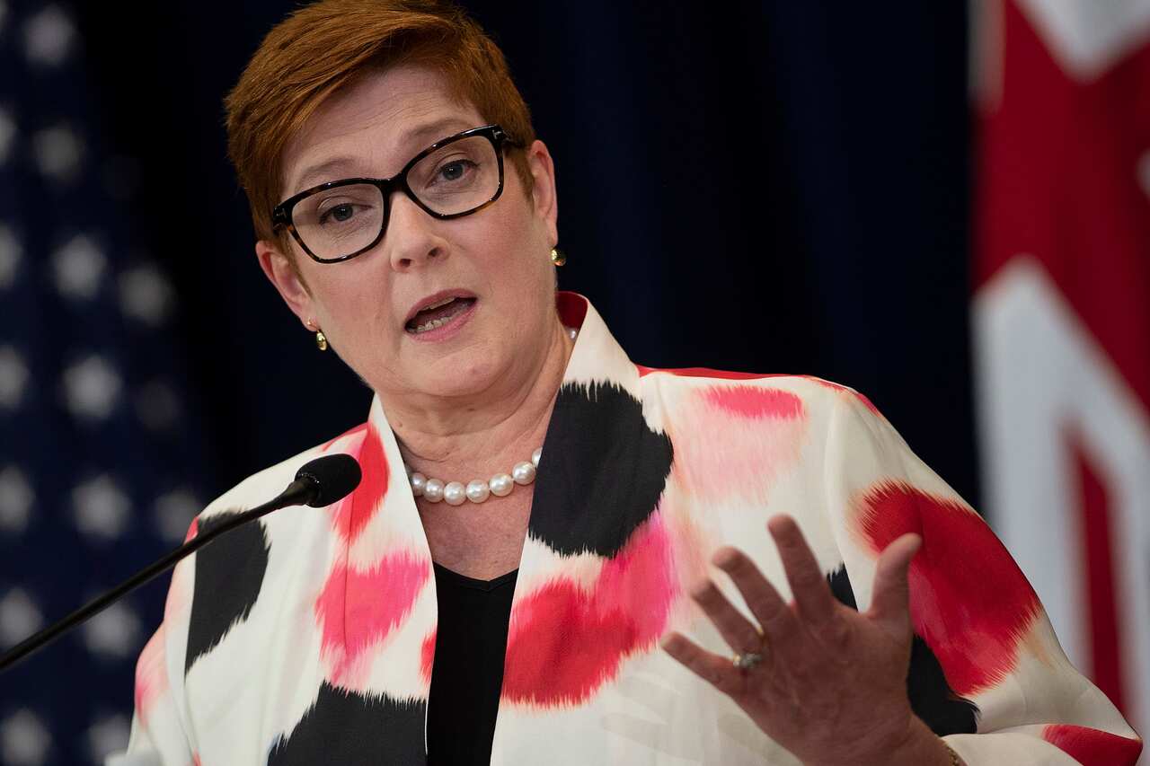 Foreign Minister Marise Payne.