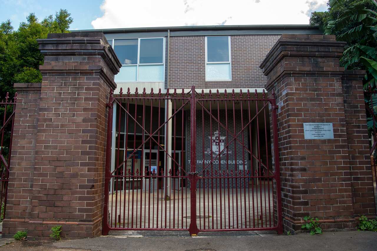 Fort Street High School in Petersham, Sydney. 