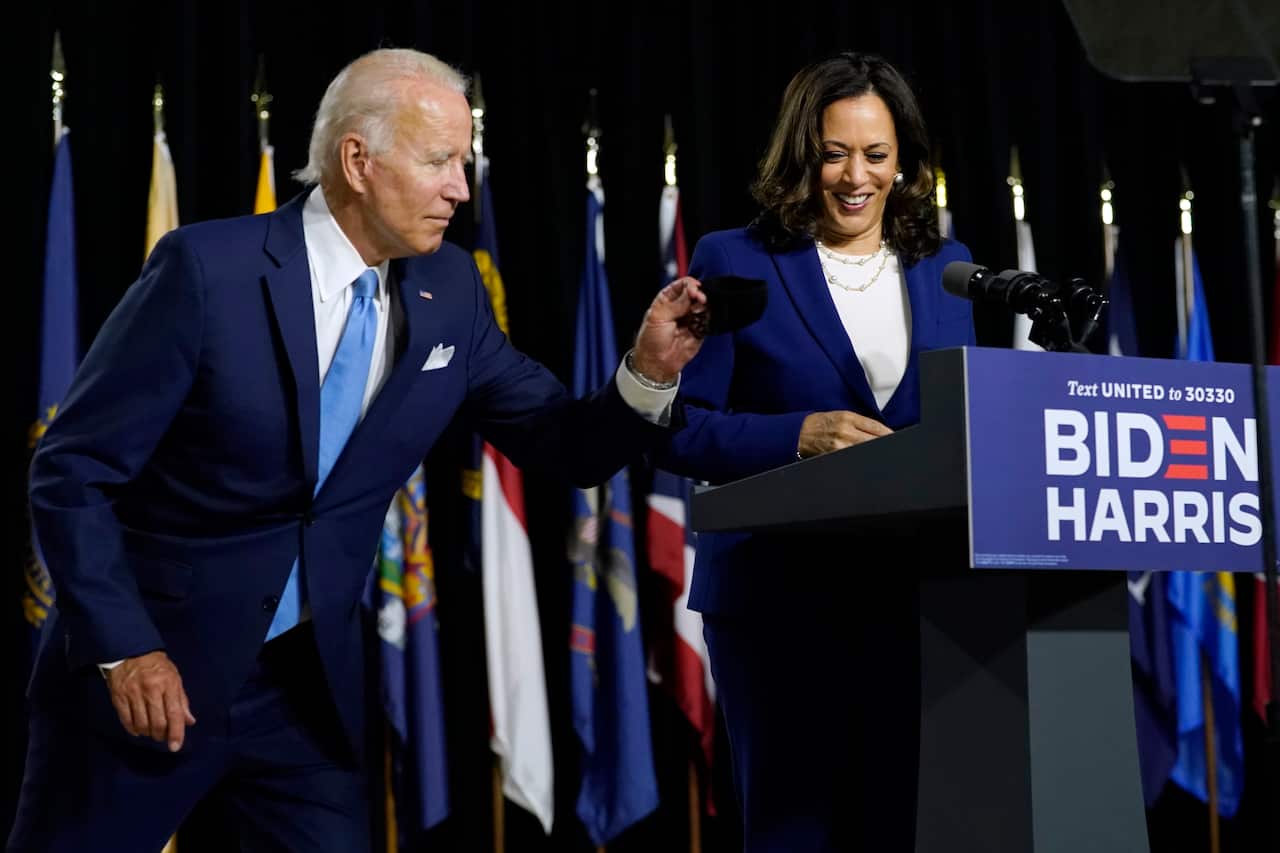 Democratic presidential candidate former Vice President Joe Biden has chosen Senator Kamala Harris as his running mate. 