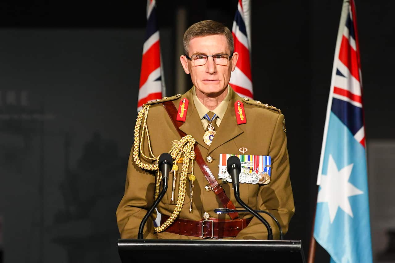Chief of the Australian Defence Force General Angus Campbell.