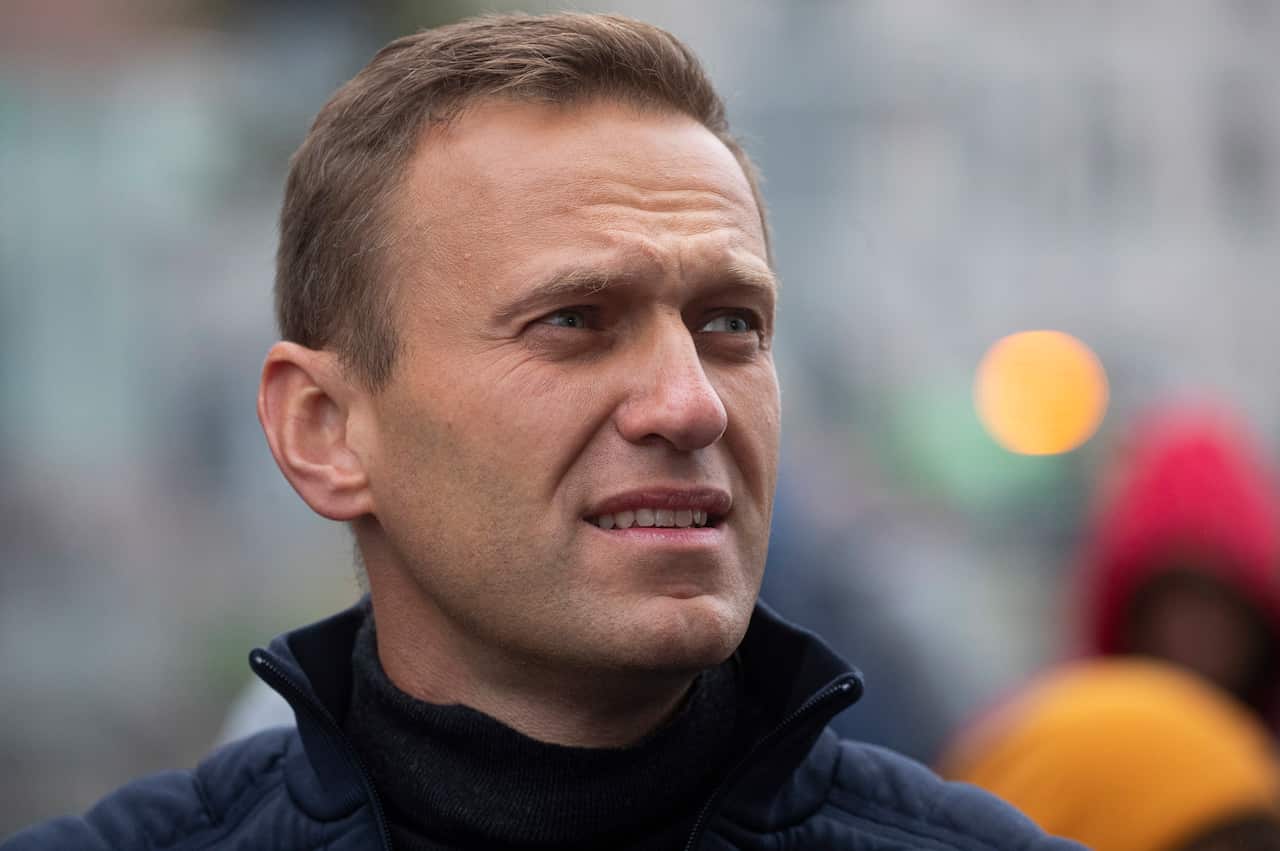 Russian opposition figure Alexei Navalny.
