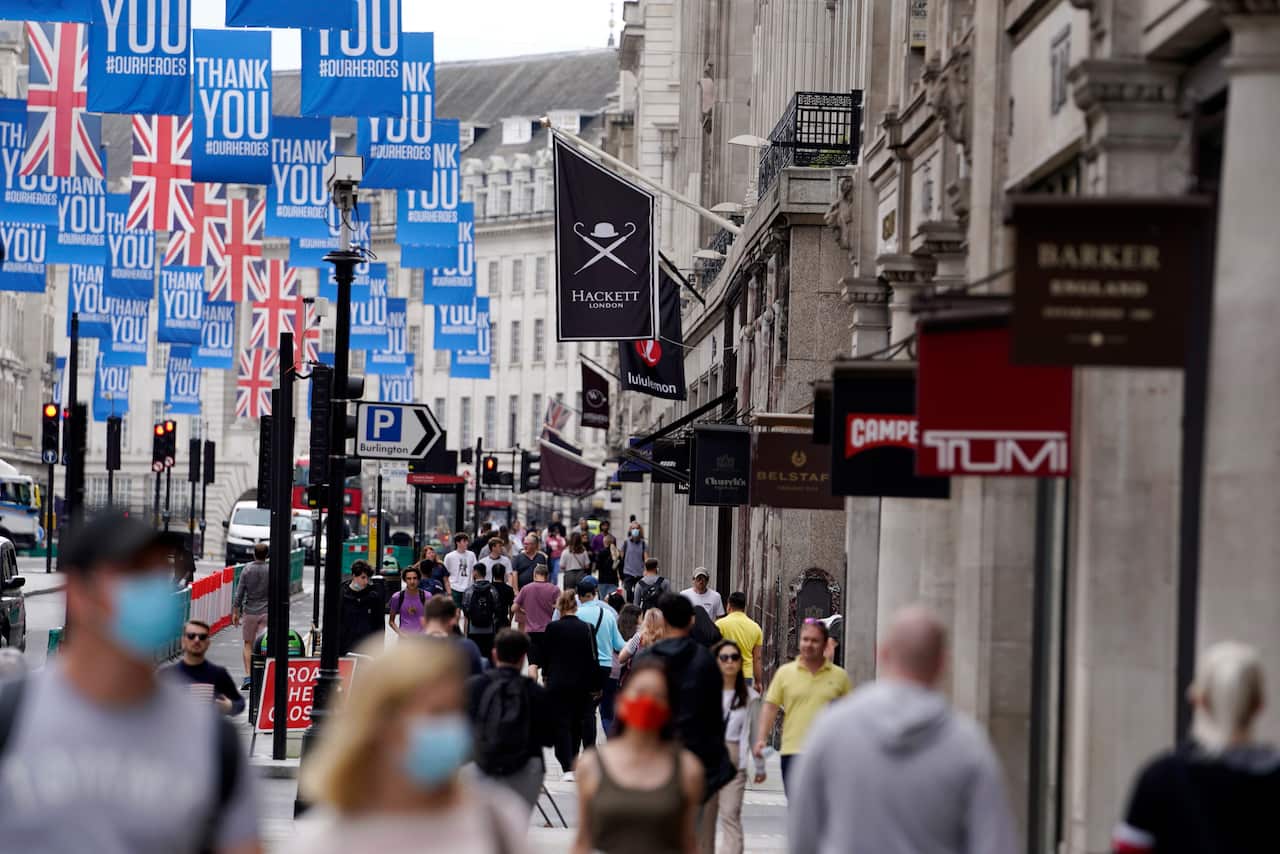 The UK is seeing its daily number of fresh coronavirus cases surge again, but the region has largely reopened.