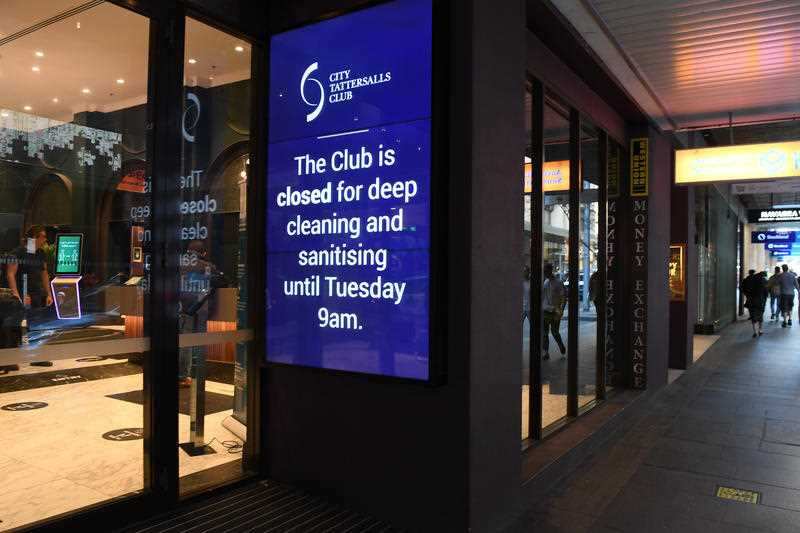 The Tattersalls Fitness Centre in the CBD in Sydney.