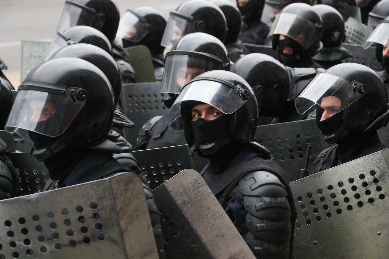 Police in Minsk have denied kidnapping Belarusian protest leader Maria Kolesnikova.