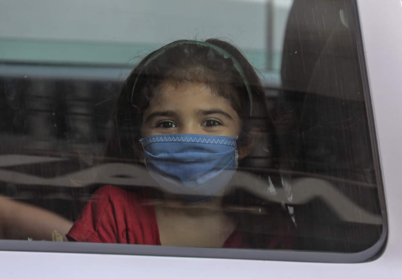 The Gaza Strip is under a nationwide lockdown after the first local cases of coronavirus infections were recorded.
