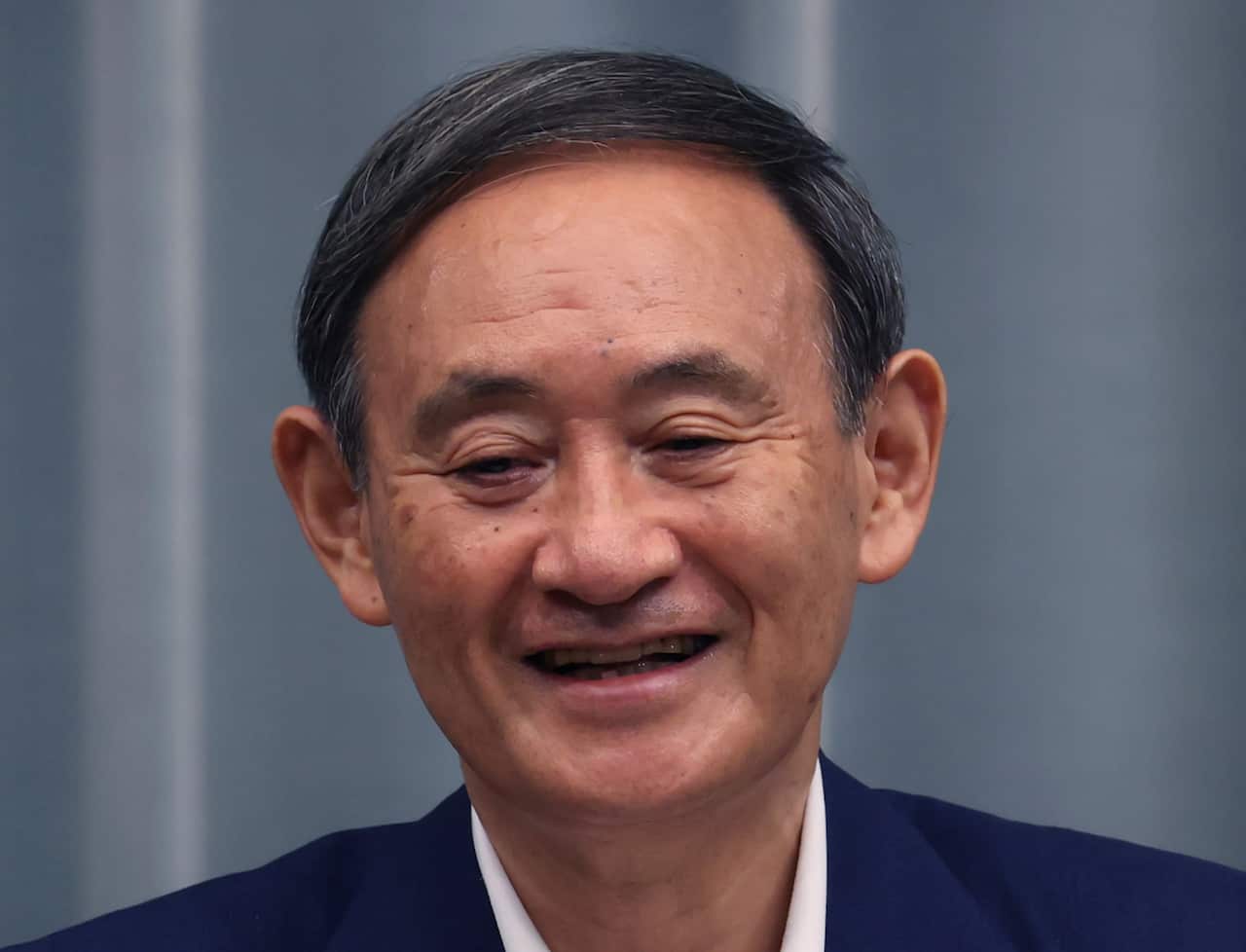 Japan's Chief Cabinet Secretary Yoshihide Suga