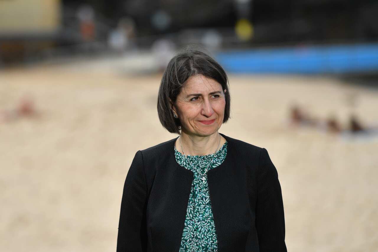 NSW Premier Gladys Berejiklian at a press conference in Sydney, Monday, September 21, 2020. (AAP Image/Mick Tsikas) NO ARCHIVING