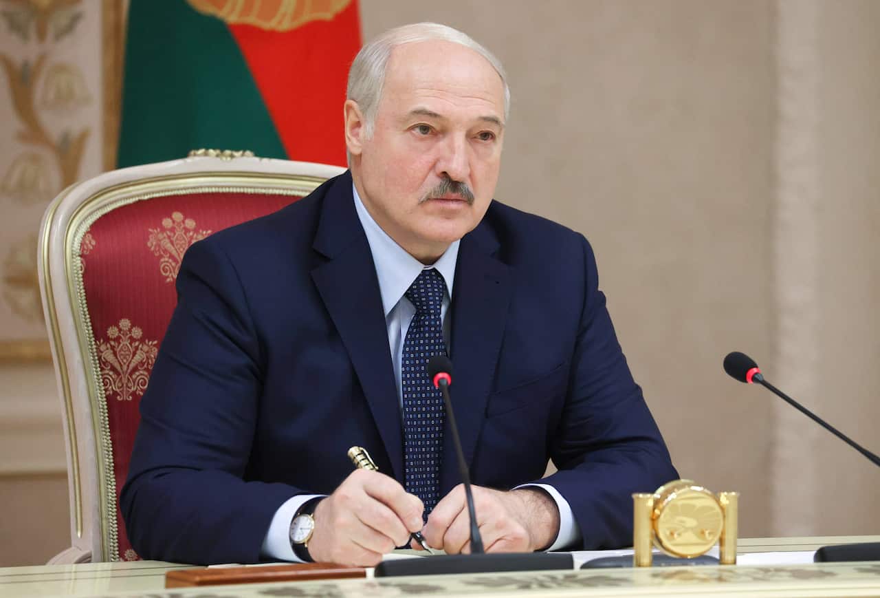 Belarus' President Alexander Lukashenko.