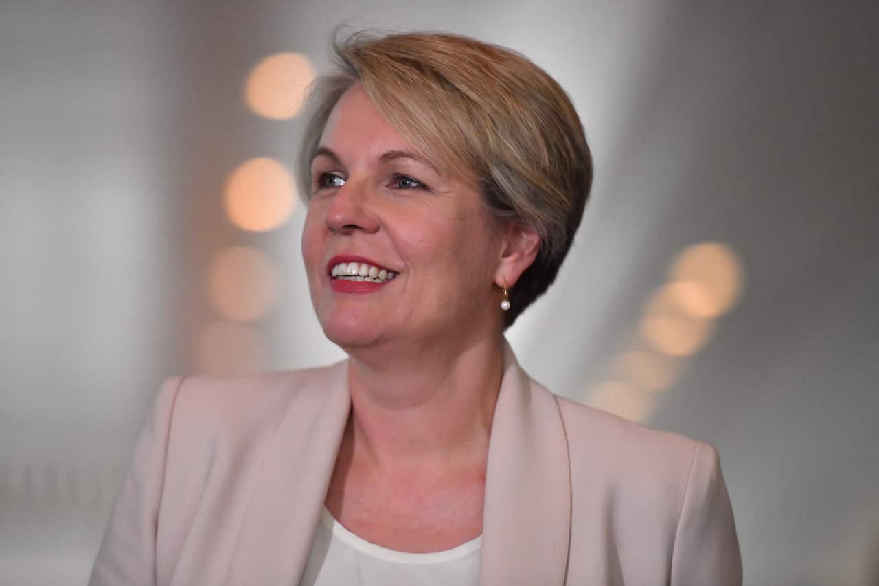 Shadow Minister for Education Tanya Plibersek at a press conference at Parliament House in Canberra, Tuesday, October 6, 2020. (AAP Image/Mick Tsikas) NO ARCHIVING