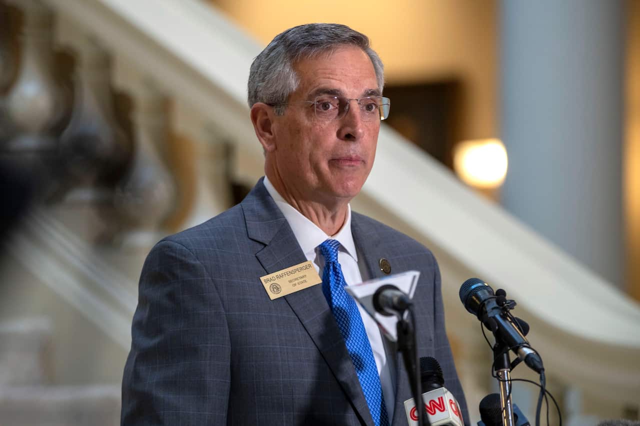 Georgia Secretary of State Brad Raffensperger.
