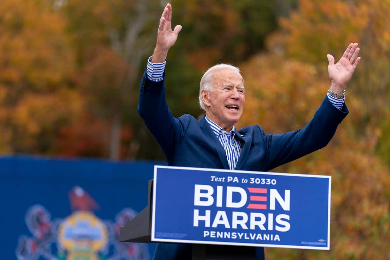 Here’s a look at what Mr Biden is promising Americans if he is elected president.
