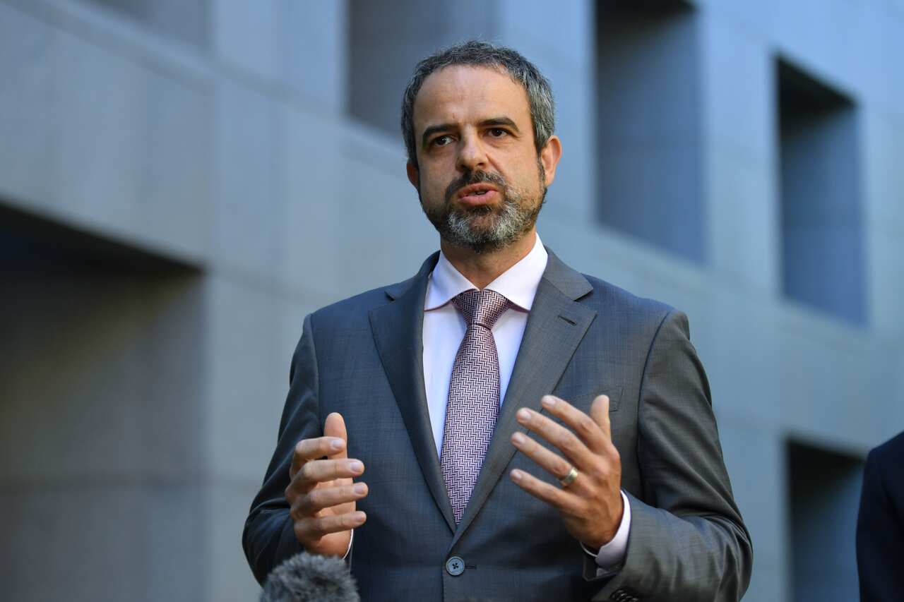 Australian Medical Association (AMA) President Omar Khorshid at a press conference at Parliament House in Canberra, Friday, November 27, 2020. (AAP Image/Mick Tsikas) NO ARCHIVING