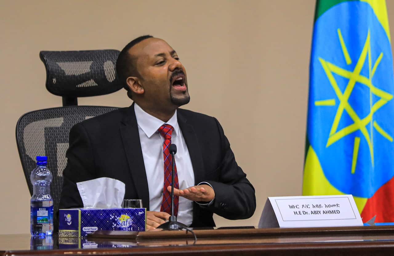 Ethiopian Prime Minister Abiy Ahmed.