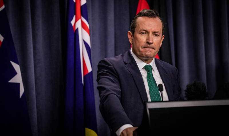 Behind Premier Mark McGowan, the WA Labor party will likely increase its majority in the parliament. 