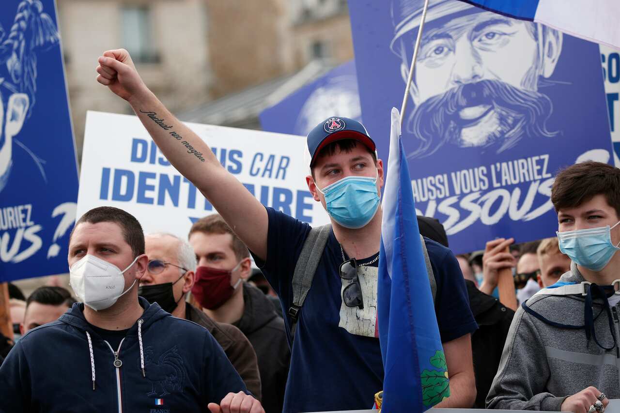 The French government has banned far-right group Generation Identity saying it incites "discrimination, hatred and violence."