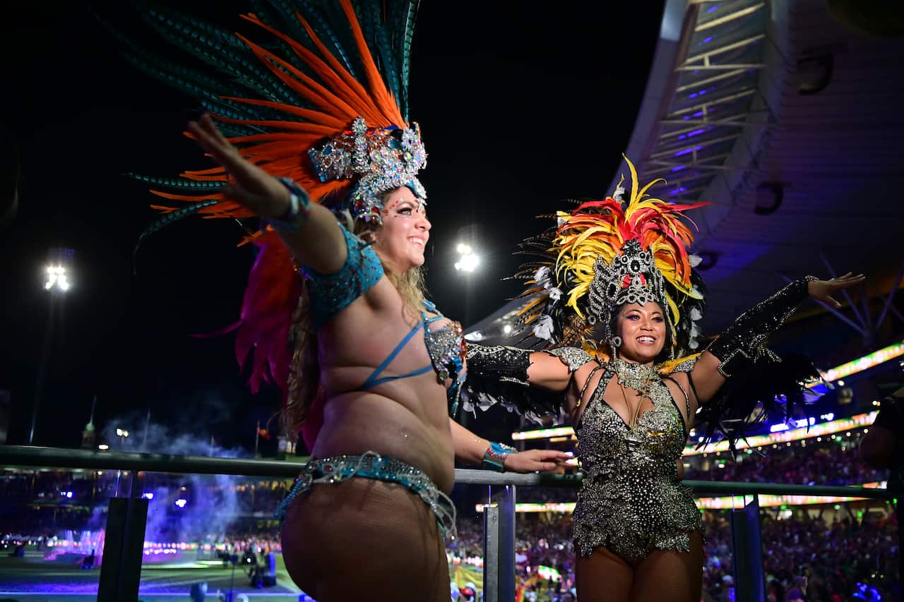 The 43rd annual Gay and Lesbian Mardi Gras parade.