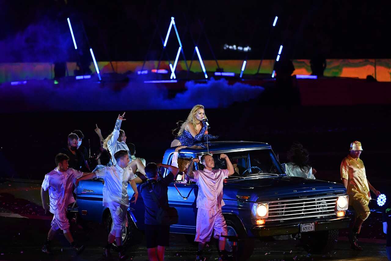 Rita Ora headlined the 43rd annual Sydney Mardi Gras.