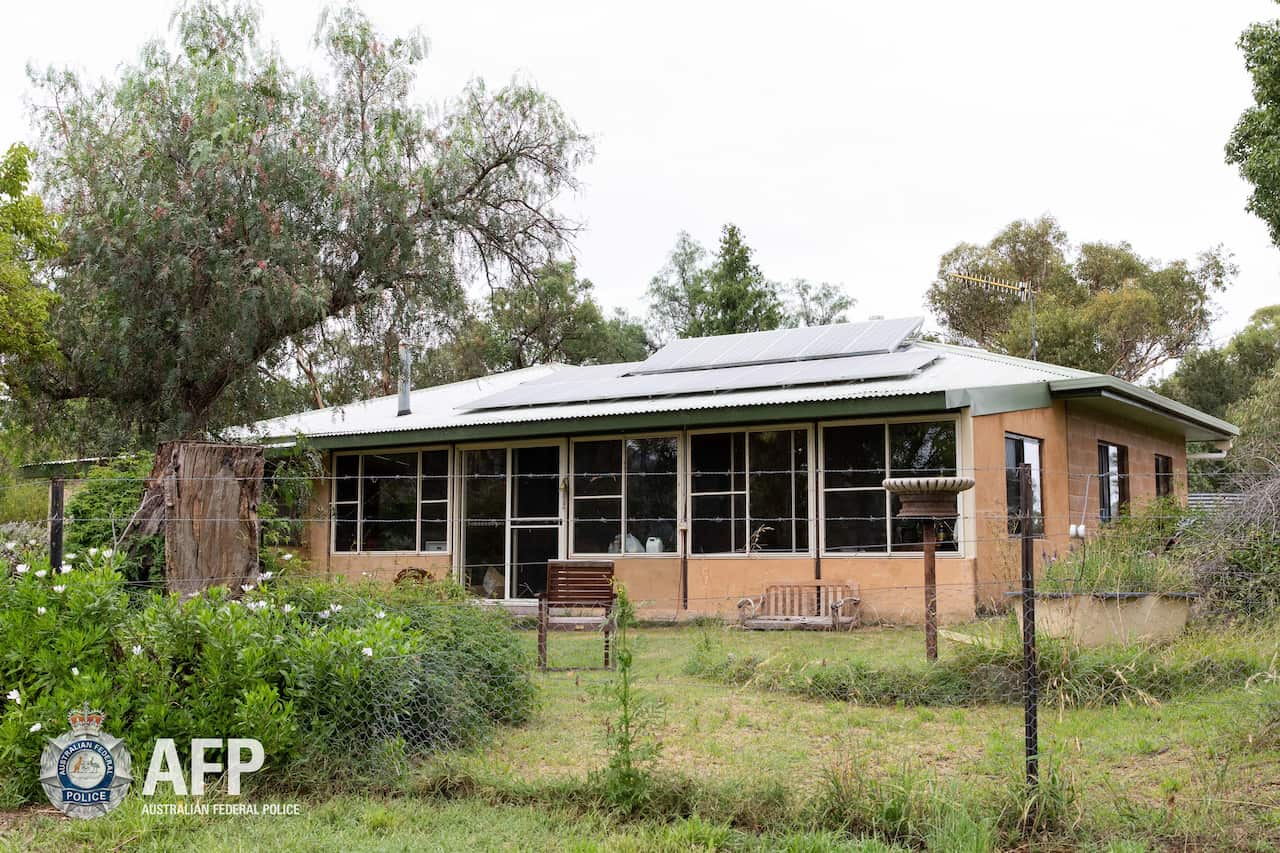 A property on the outskirts of Armidale, NSW, where alleged slavery took place.