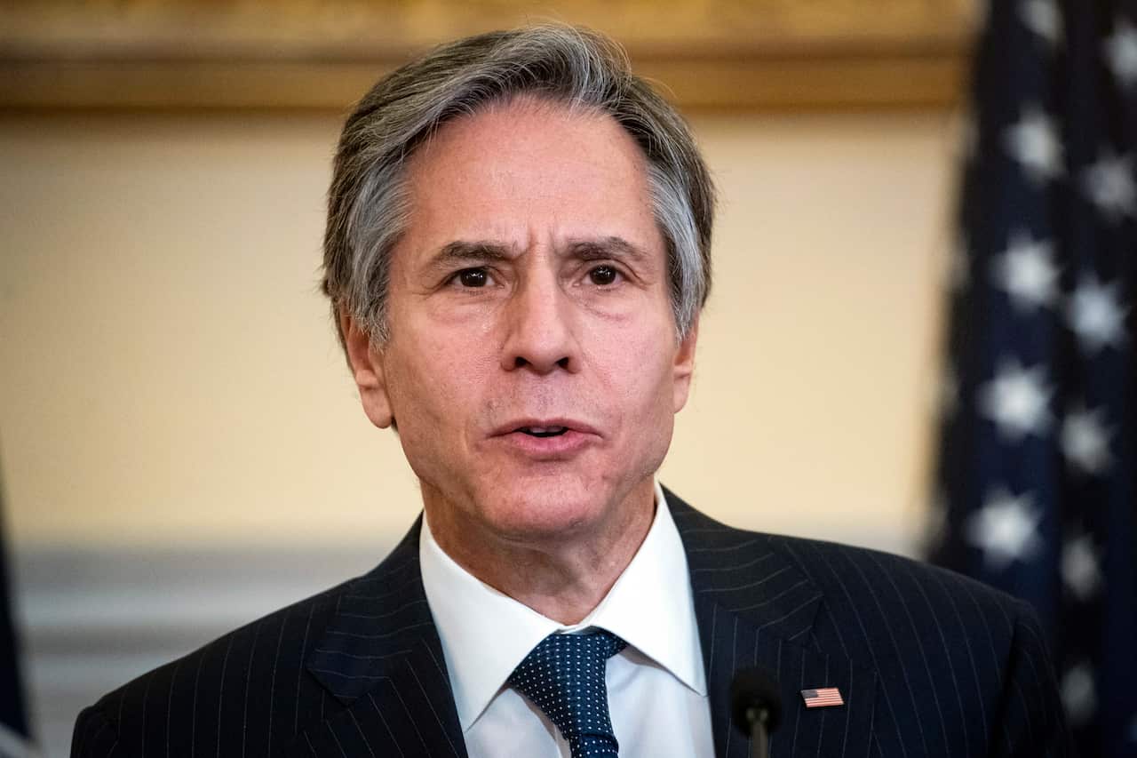 US Secretary of State Antony Blinken 