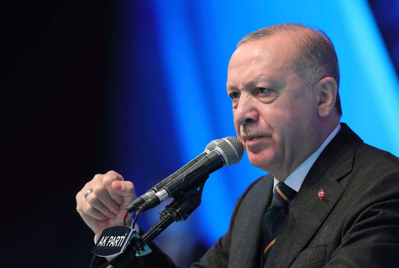 Turkey's President Recep Tayyip Erdogan