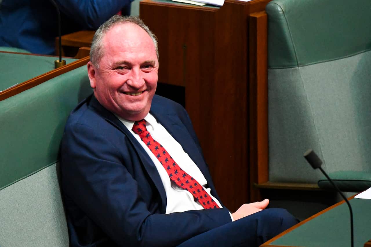 Newly-elected Nationals leader Barnaby Joyce