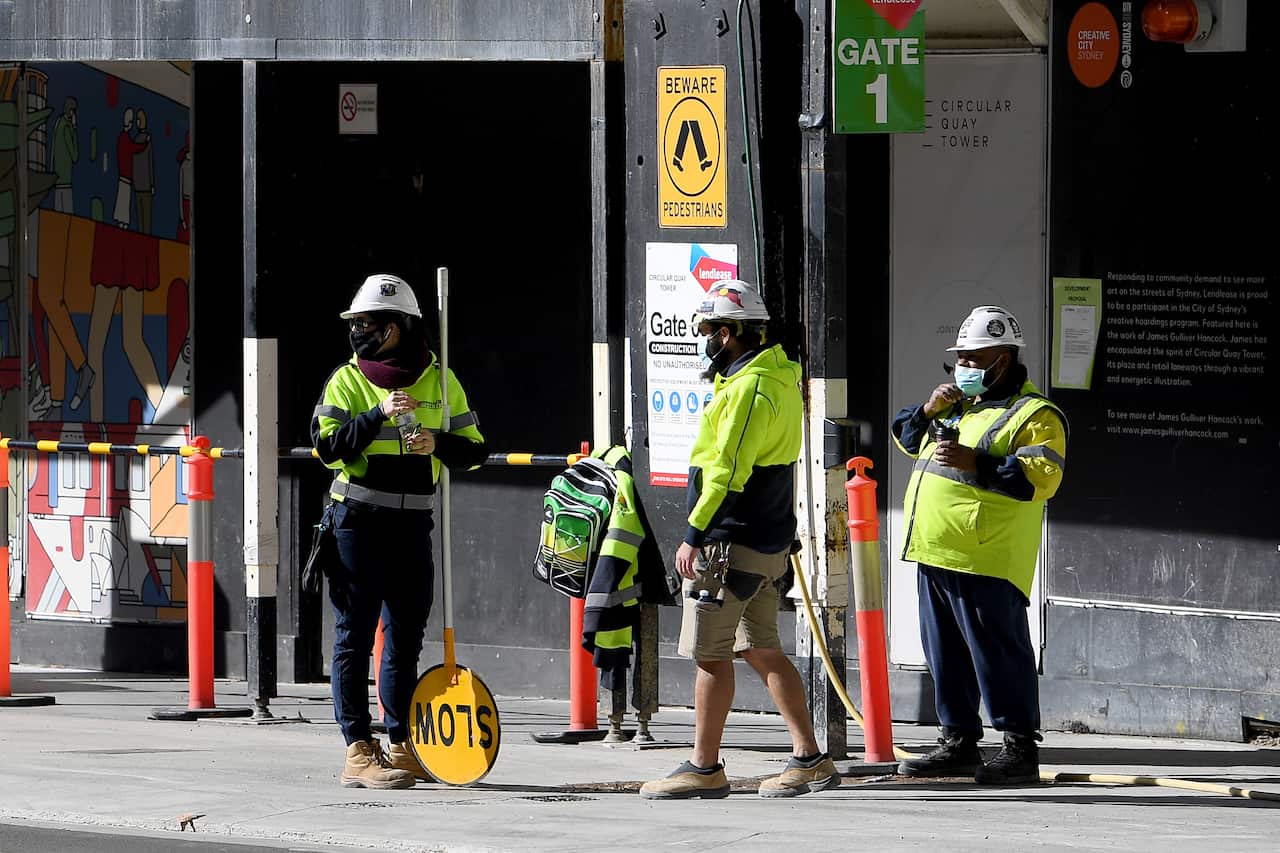 The stay-at-home orders for coronavirus-hit Greater Sydney and surrounds have been tightened including a pause on all construction work until the end of July.