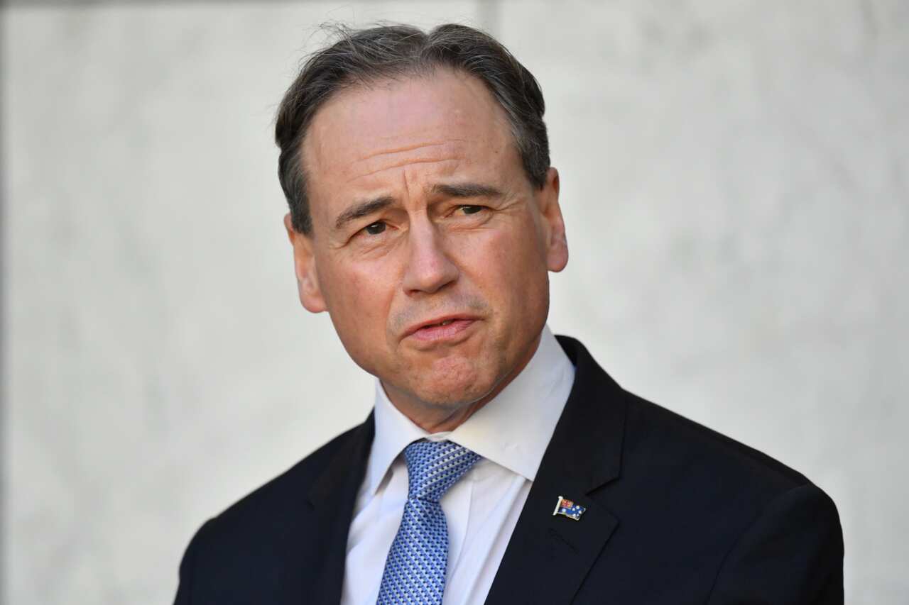 Minister for Health Greg Hunt