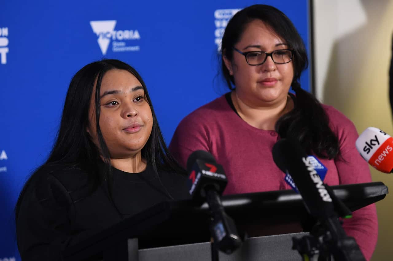 Saela and Michelle speak to media about her experience dealing with Covid19.