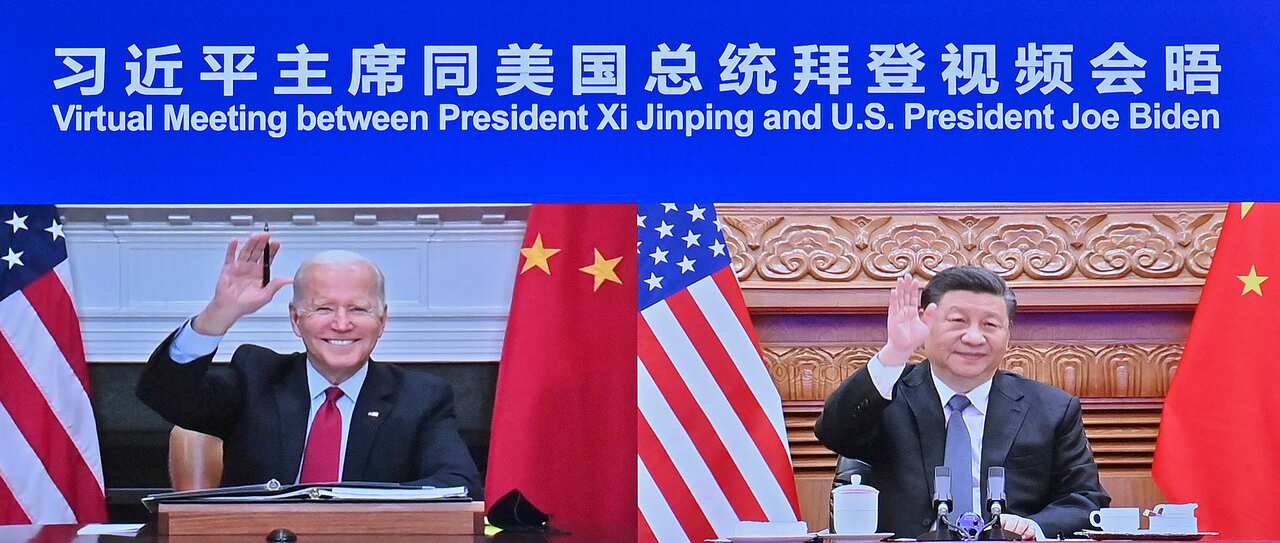 US President Joe Biden and Chinese President Xi Jinping traded strong warnings on the future of Taiwan at a virtual summit.