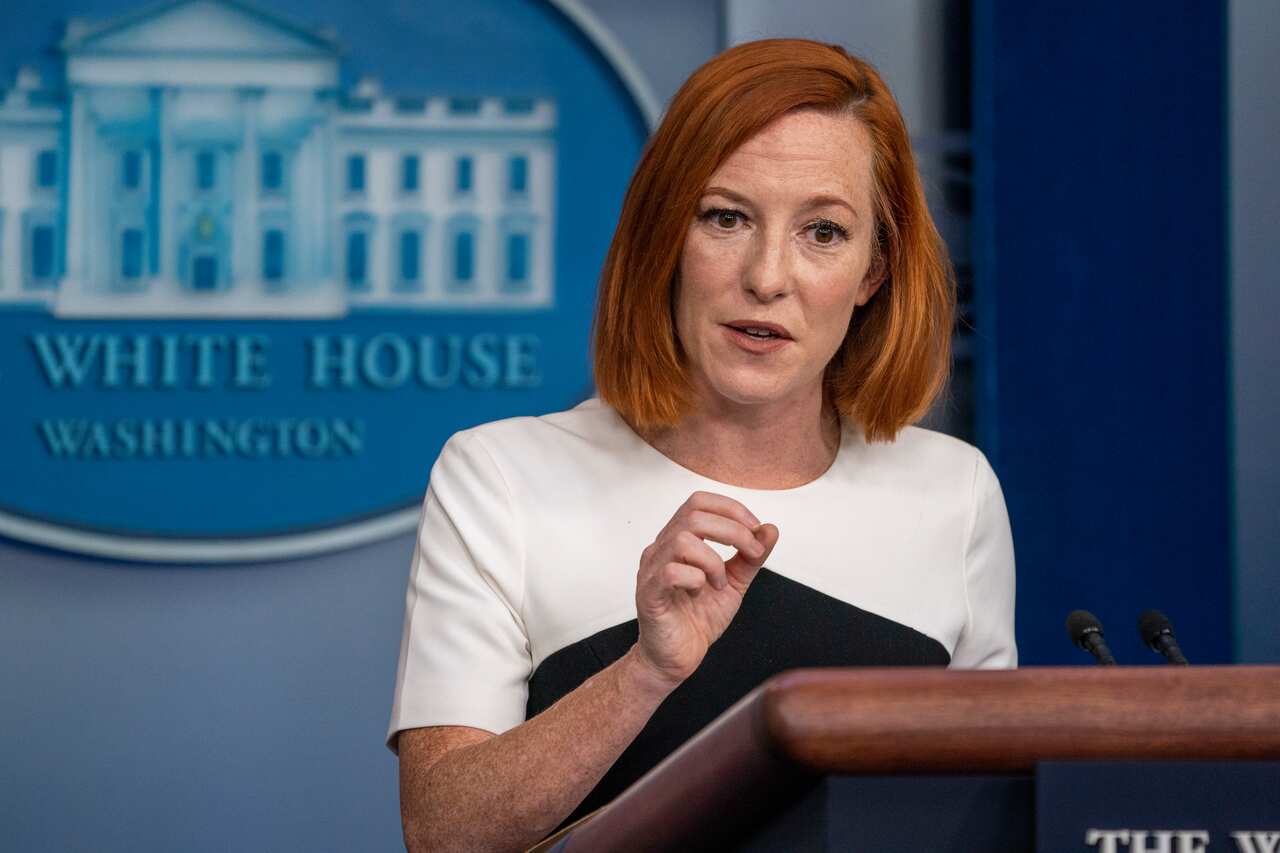 White House Press Secretary Jen Psaki.