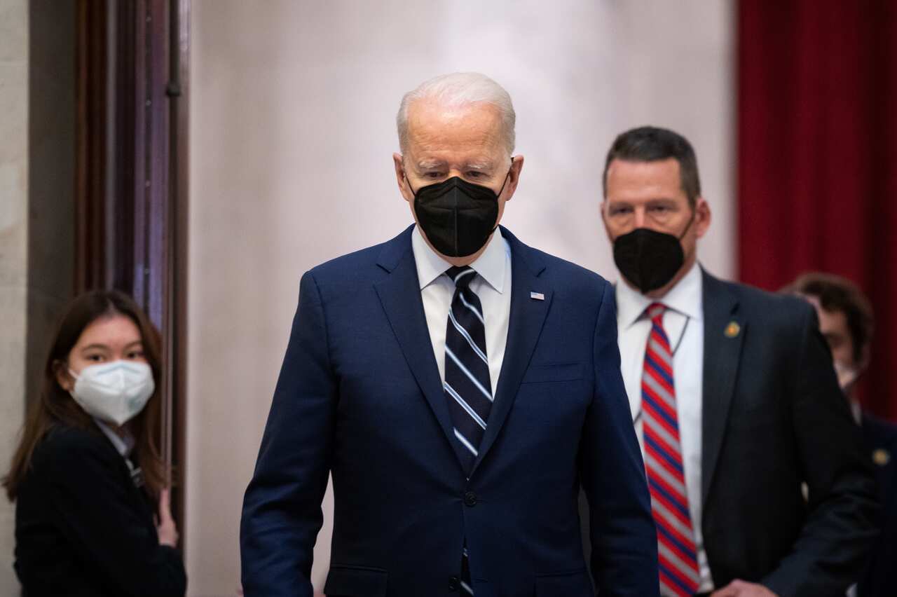 Joe Biden has been looking to pass voting rights bills he says are needed to "save US democracy".