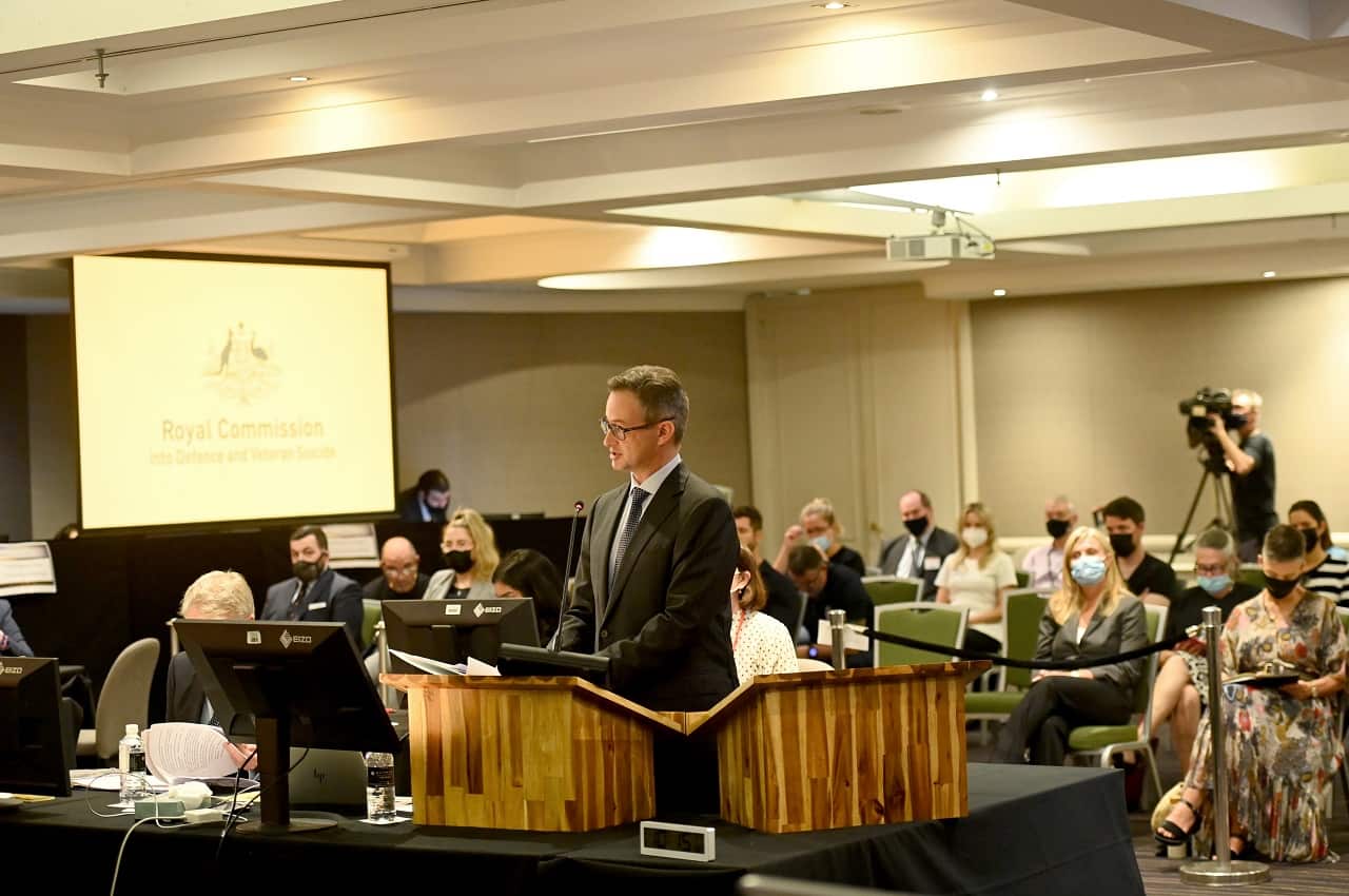 Counsel Assisting Peter Gray SC delivering his opening remarks Mon 14th February 2022.