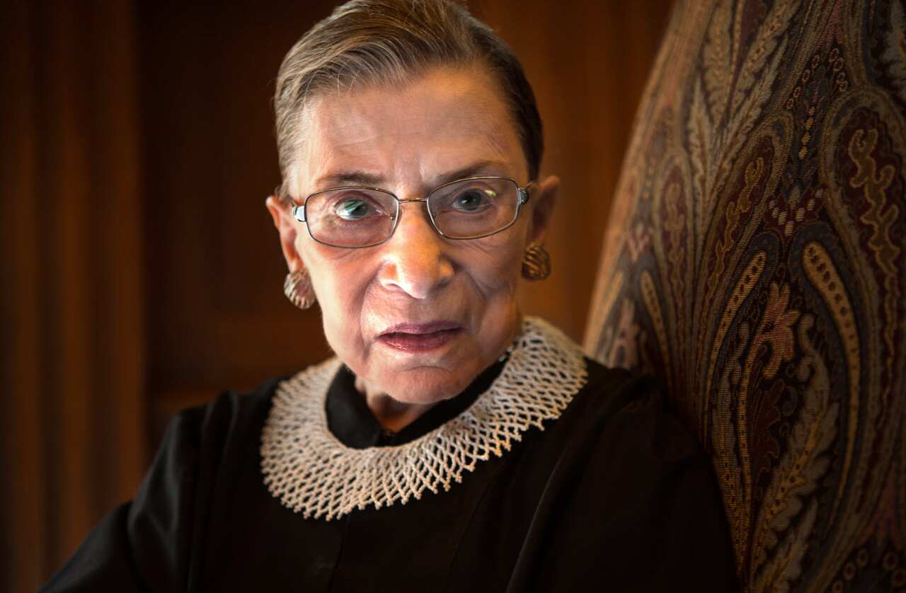 Supreme Court Justice Ruth Bader Ginsburg, August 2013.