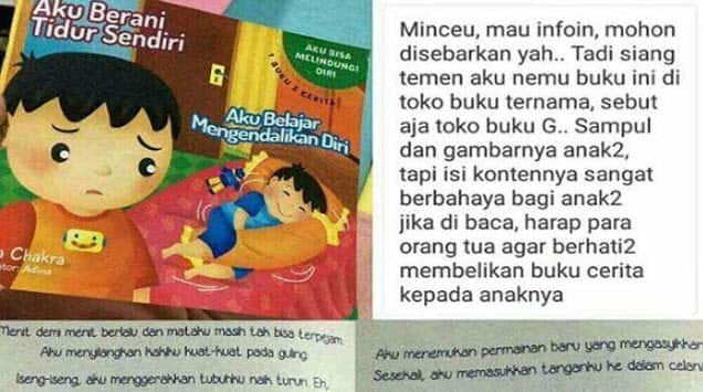 Some of the Indonesian public have responded to the book with concern.